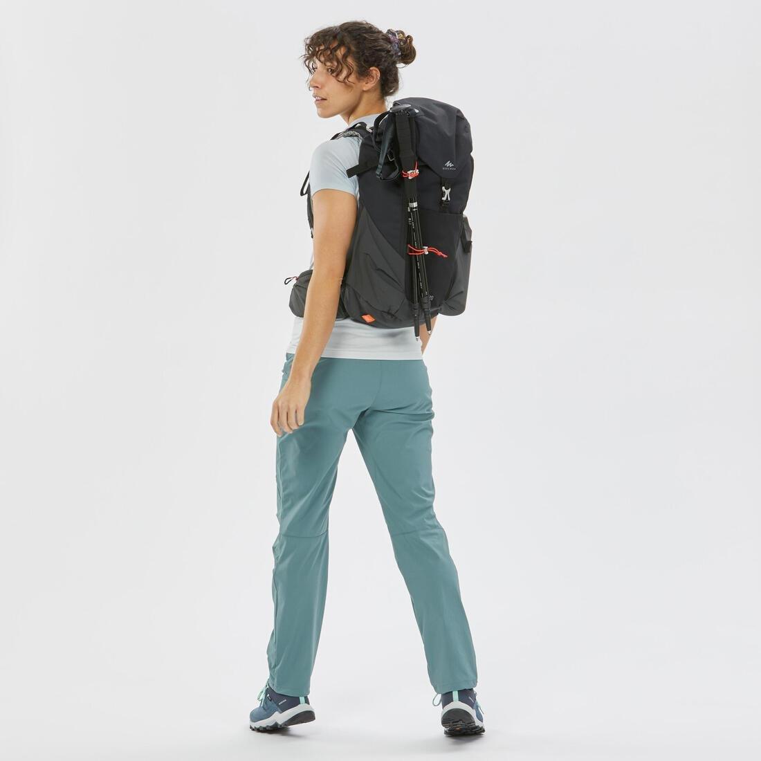 Women Walking Trousers, Blue, No Color, large image number 6