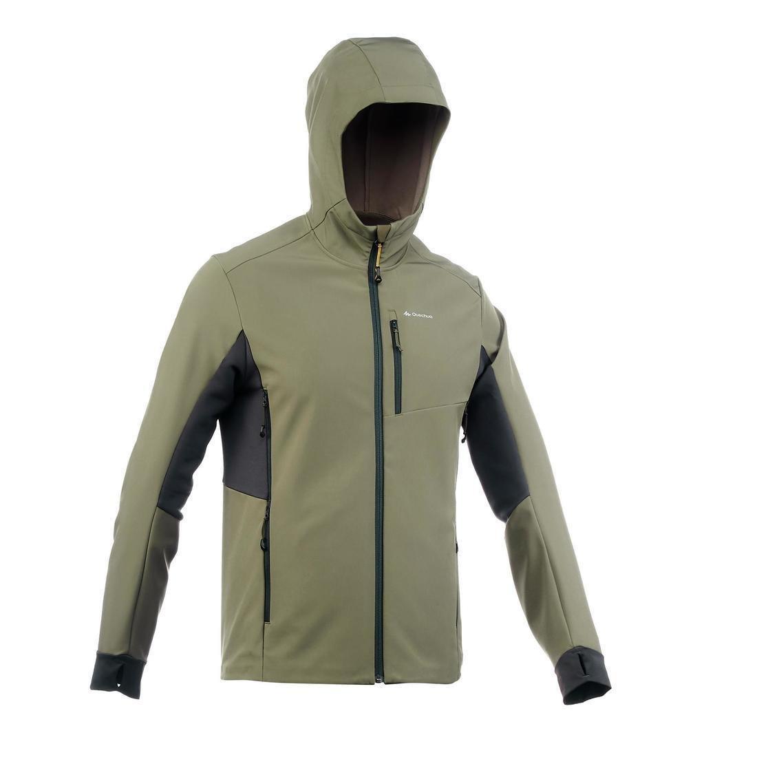 Mens Softshell Windproof Jacket, Blue, 5401_000, large image number 12