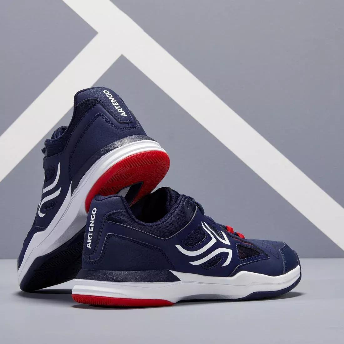 Men Multicourt Tennis Shoes - Ts500, Blue, , large image number 12
