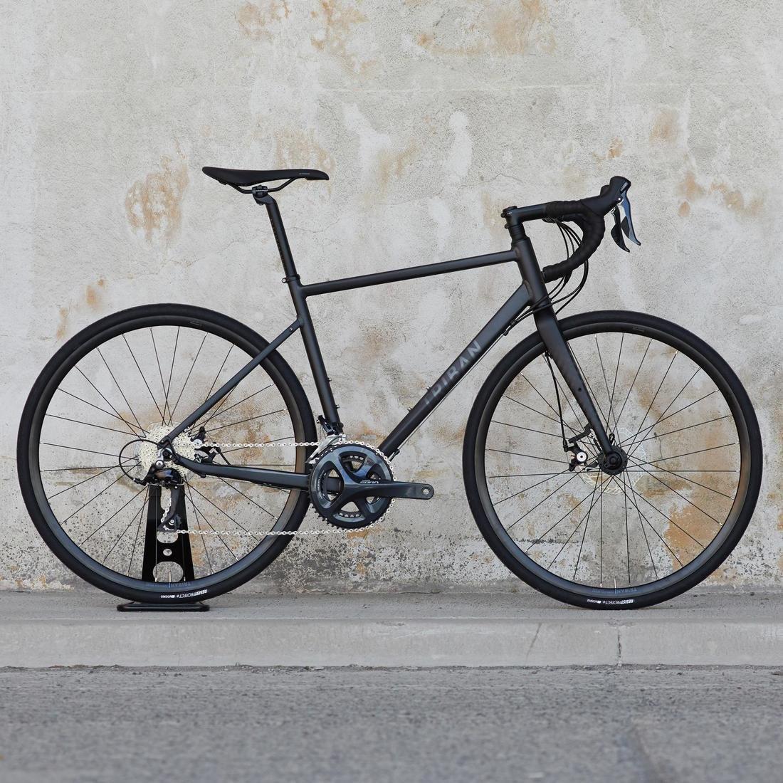 Cycle Touring Road Bike Rc500 (Disc Brake), Carbon Grey, , large image number 0