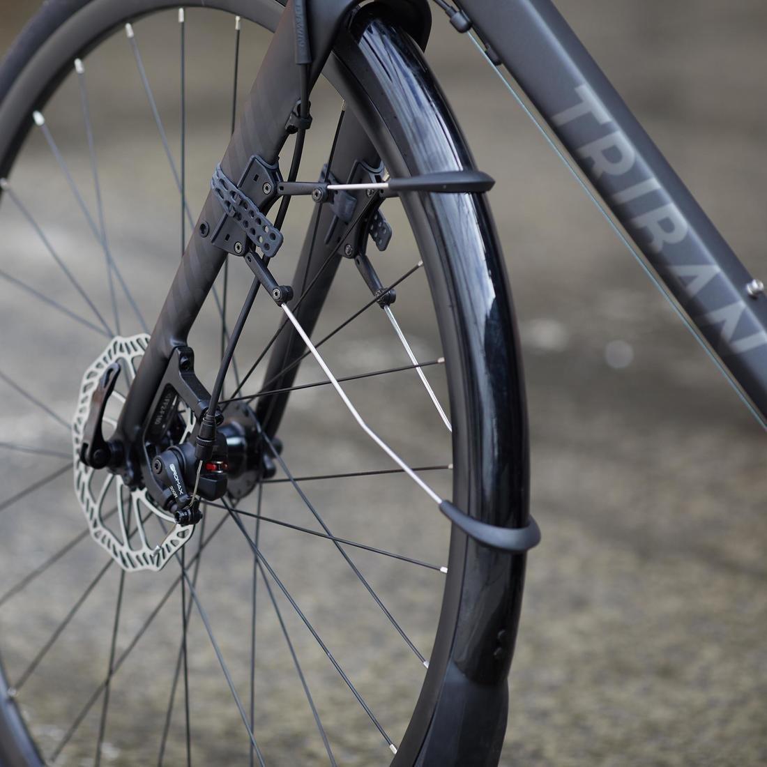 Cycle Touring Road Bike Rc500 (Disc Brake), Carbon Grey, , large image number 12