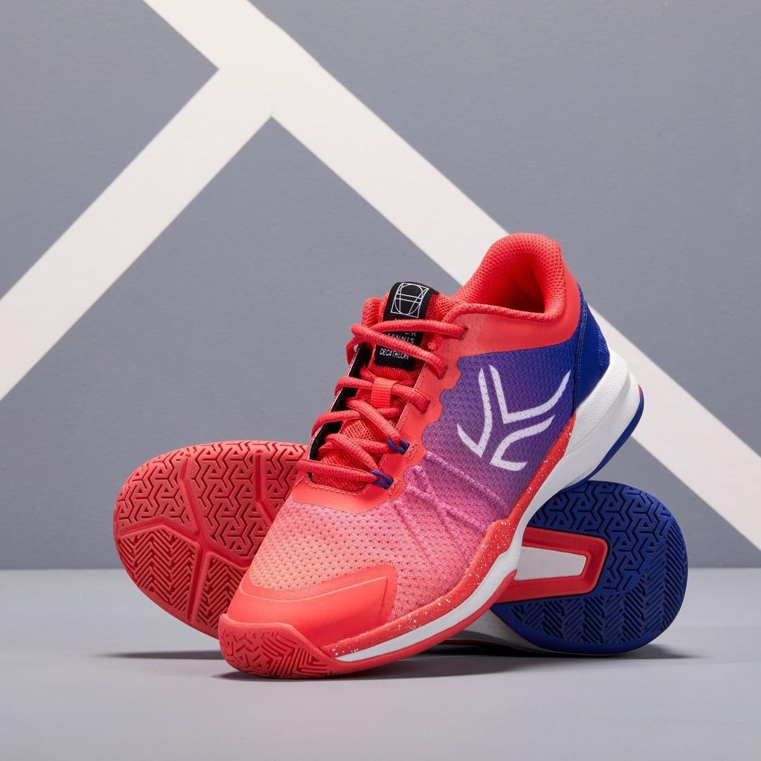 TS590 Women's Tennis Shoes, Strawberry Pink, No Color, large image number 6