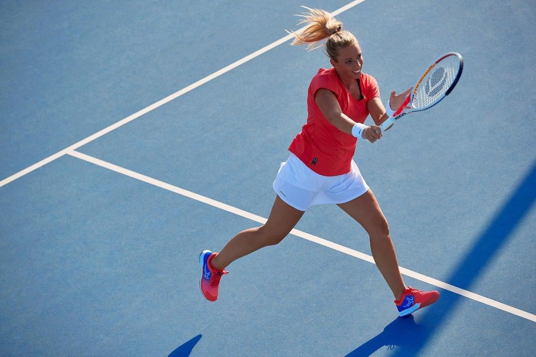 TS590 Women's Tennis Shoes, Strawberry Pink, No Color, large image number 12