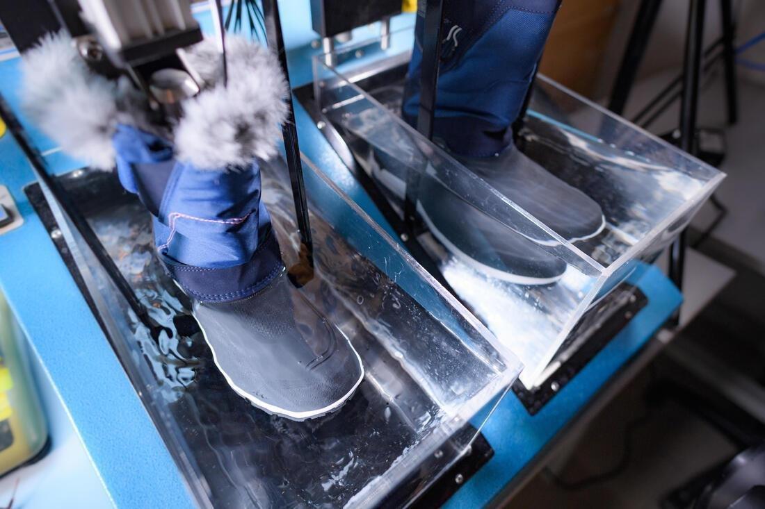 Women's Waterproof High Snow Boots, Grey, No Color, large image number 12