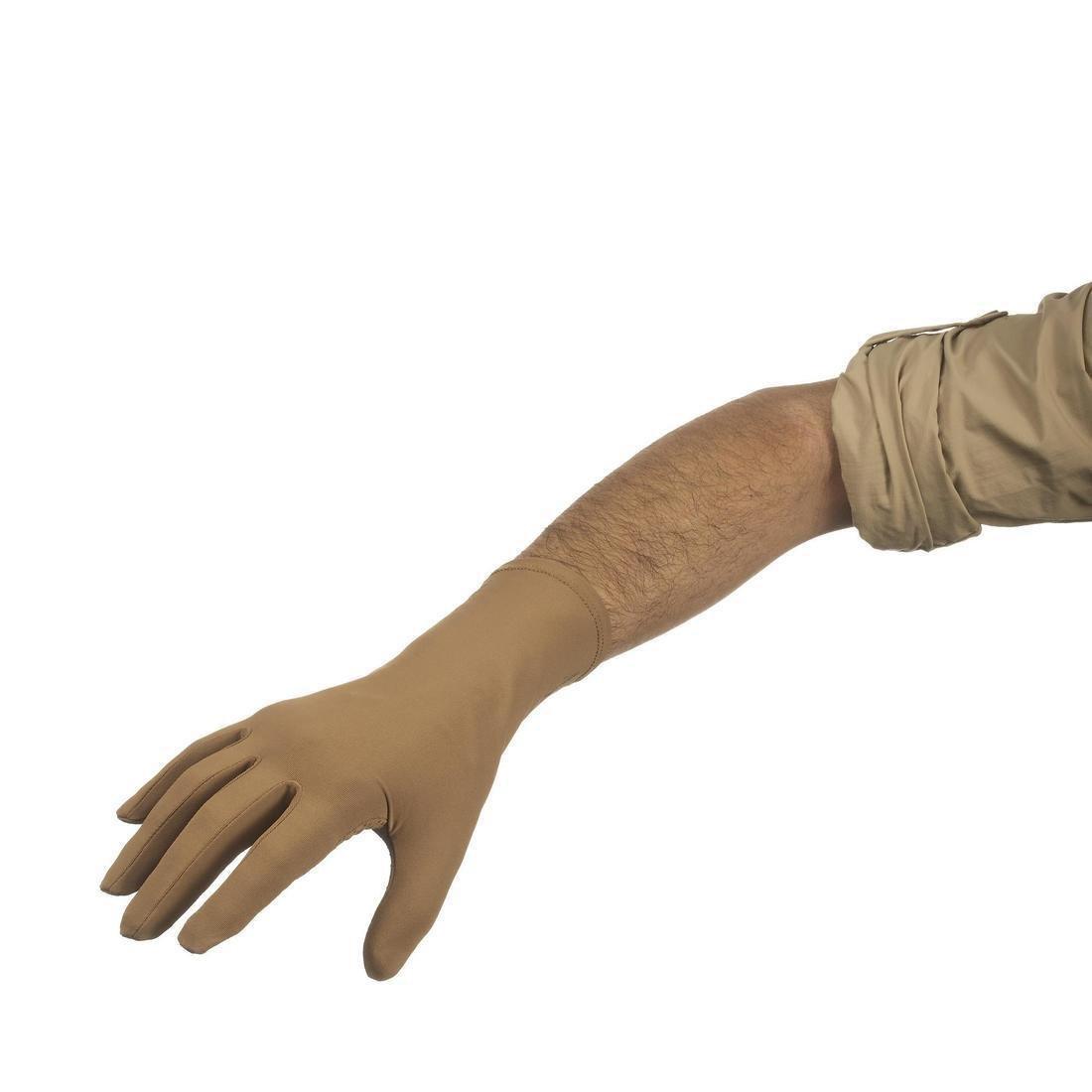 Anti-UV Gloves, Brown, , large image number 4