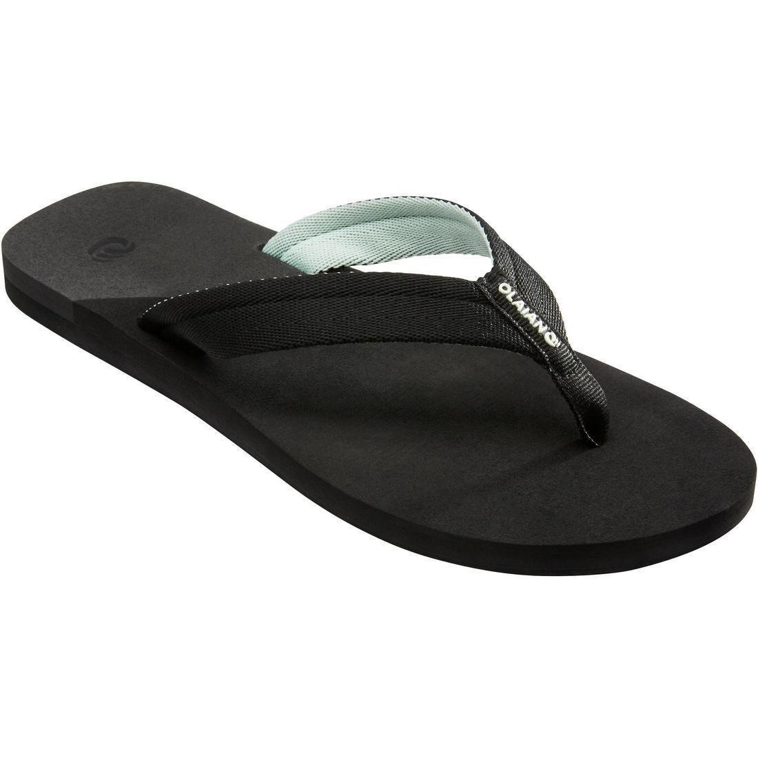 OLAIAN - Women's Flip-Flops 550 - Frozen, Black