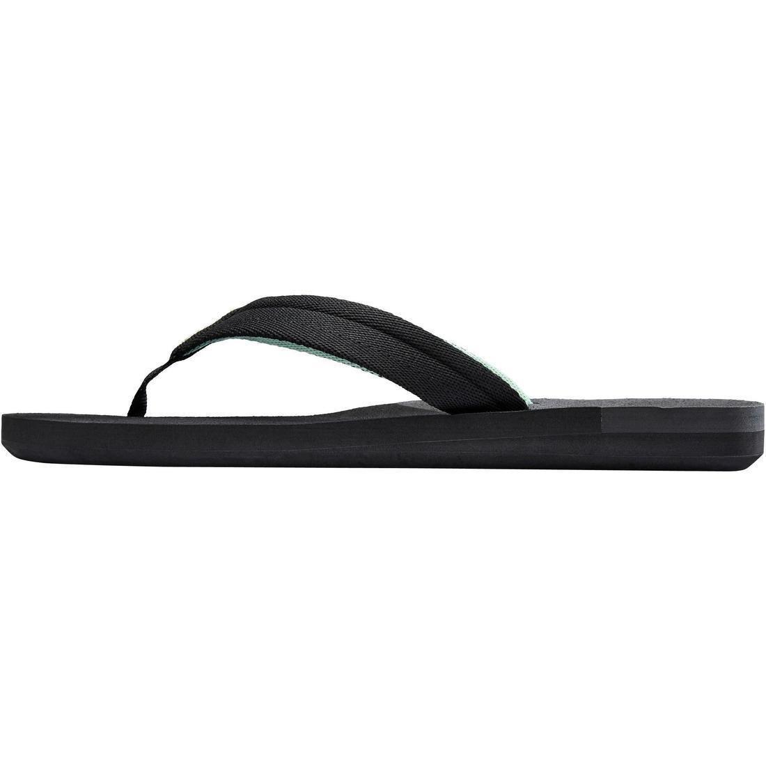 Women's Flip-Flops 550 - Frozen, Black, No Color, large image number 3