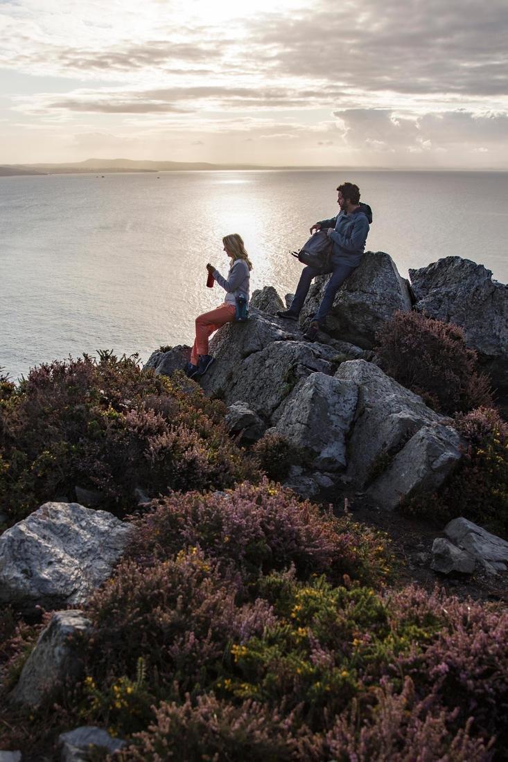 Womens Hiking Hooded Sweatshirt - Nh100 Hybrid, Pewter, No Color, large image number 14