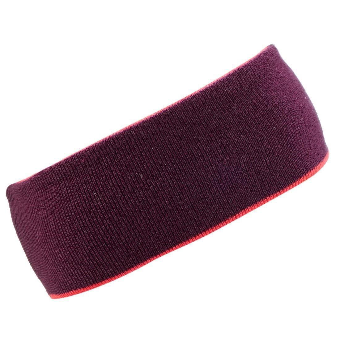 Adult Reverse Skiing Headband, Black Grey, No Color, large image number 2