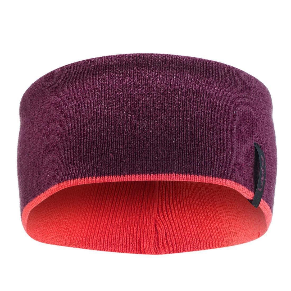Adult Reverse Skiing Headband, Black Grey, No Color, large image number 4