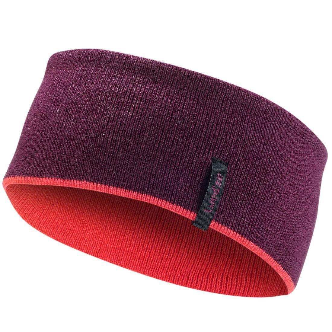 Adult Reverse Skiing Headband, Black Grey, No Color, large image number 6