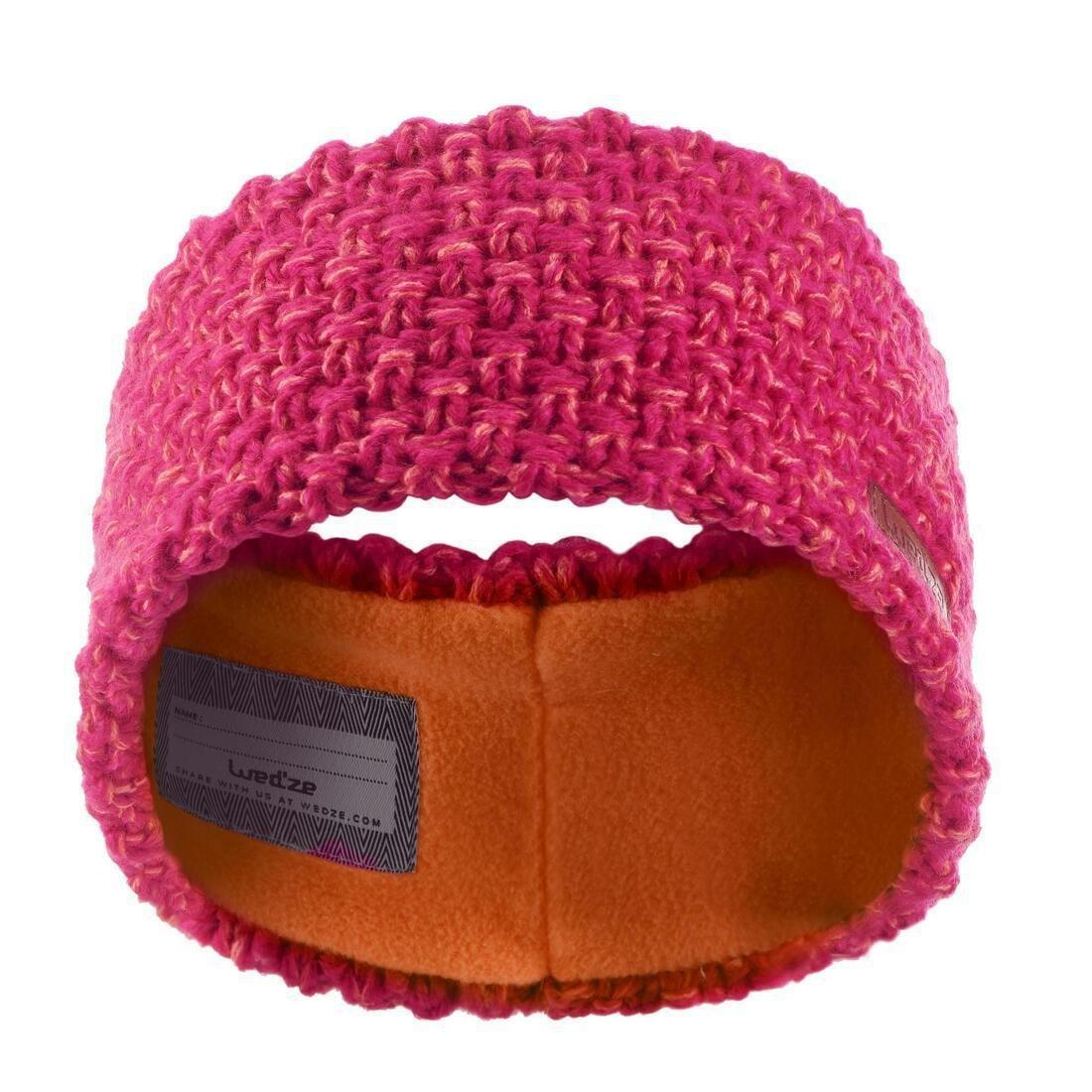 KID'S SKIING HEADBAND - TIMELESS, fuchsia pink, , large image number 2