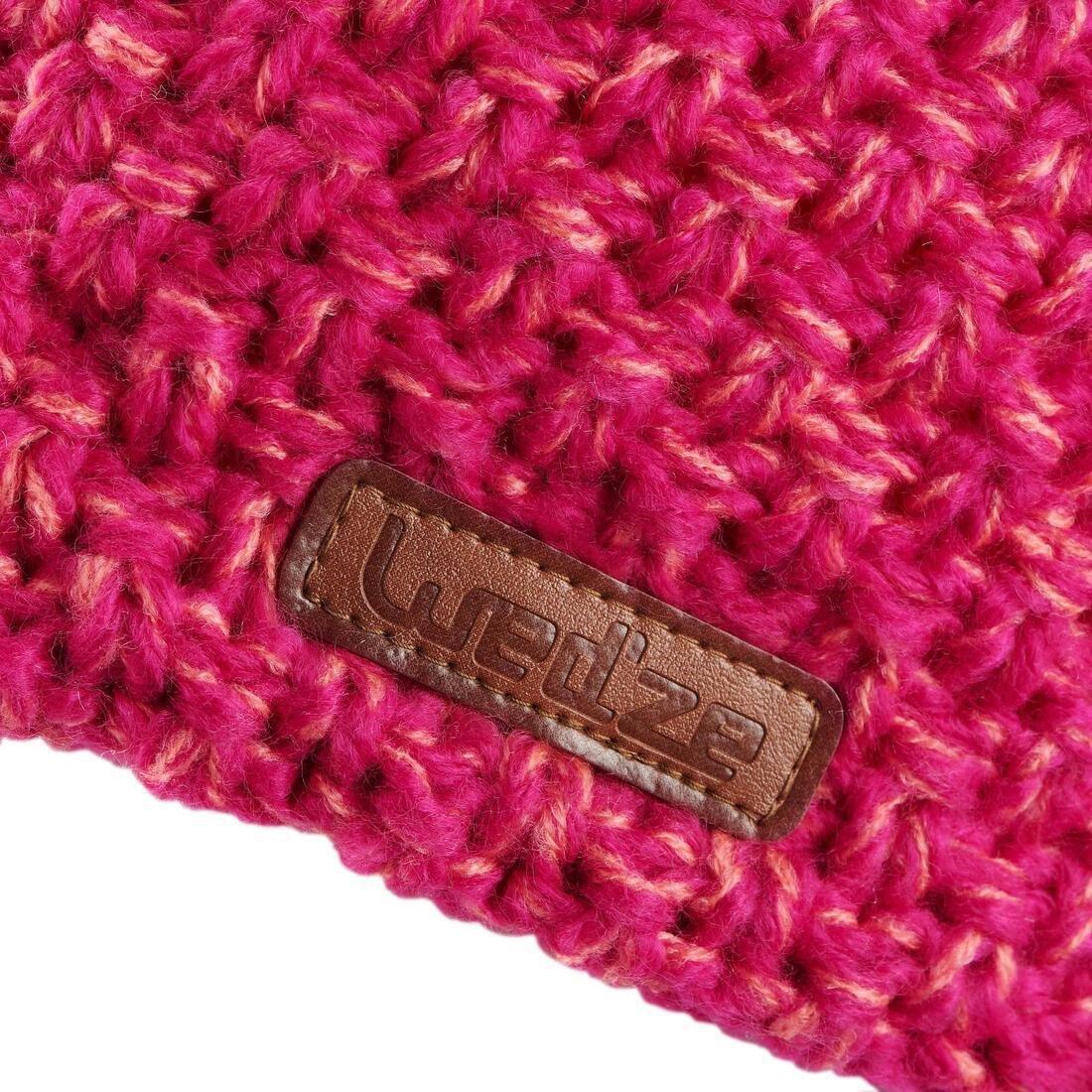KID'S SKIING HEADBAND - TIMELESS, fuchsia pink, , large image number 5