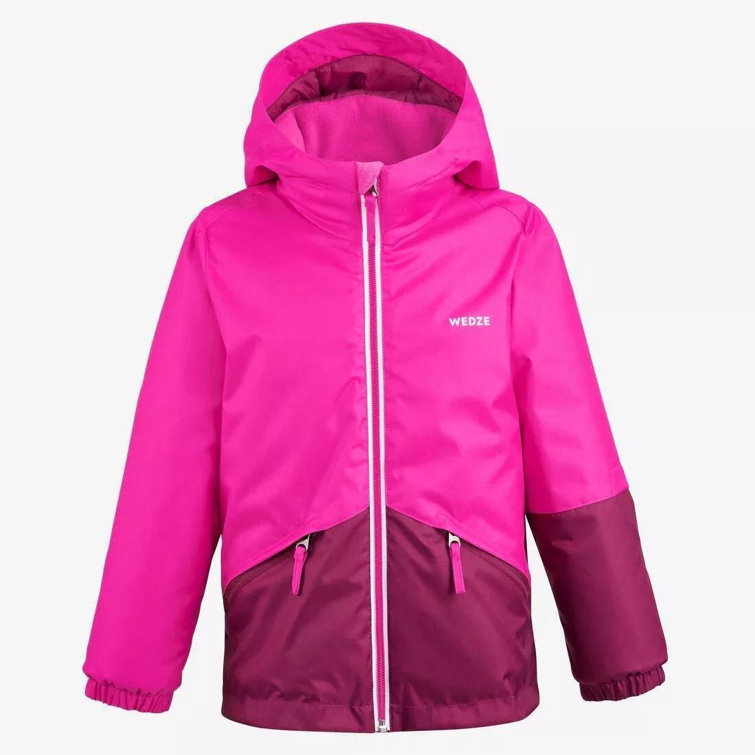 WEDZE - Kids Ski Jacket, Pink