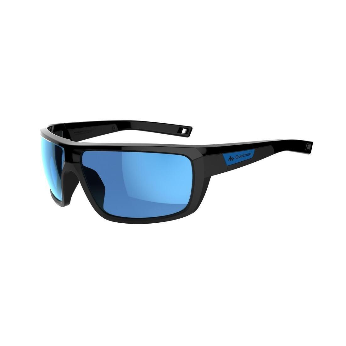 Adult Hiking Sunglasses Mh530 Category 3, Black, No Color, large image number 0