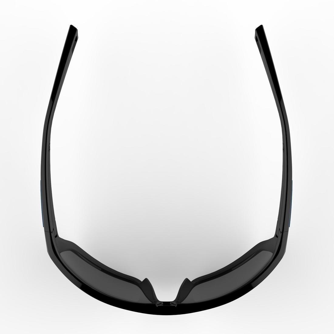 Adult Hiking Sunglasses Mh530 Category 3, Black, No Color, large image number 3