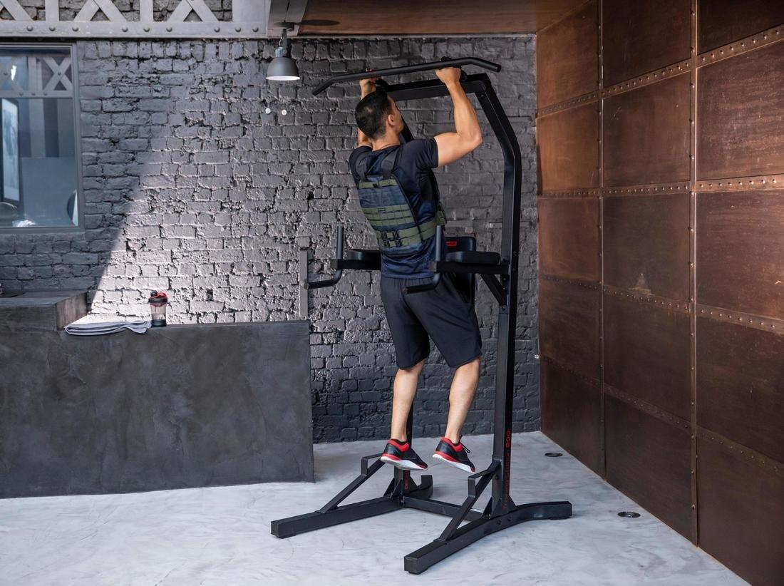 Weight Training Pull Up And Dip Station Training Station - 900, No Color, large image number 14