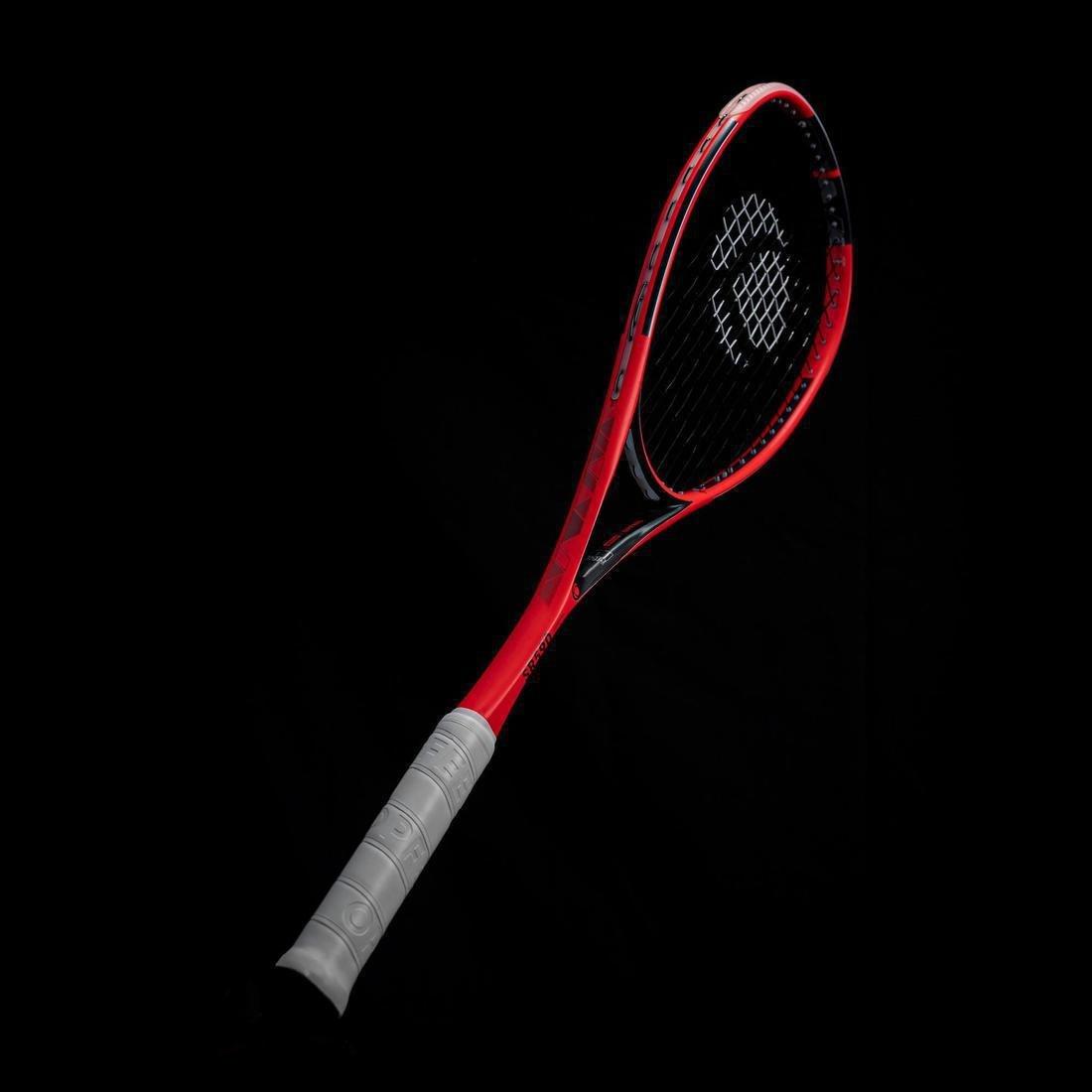 SR 590 Control Squash Racket, Fluo Peach, No Color, large image number 8