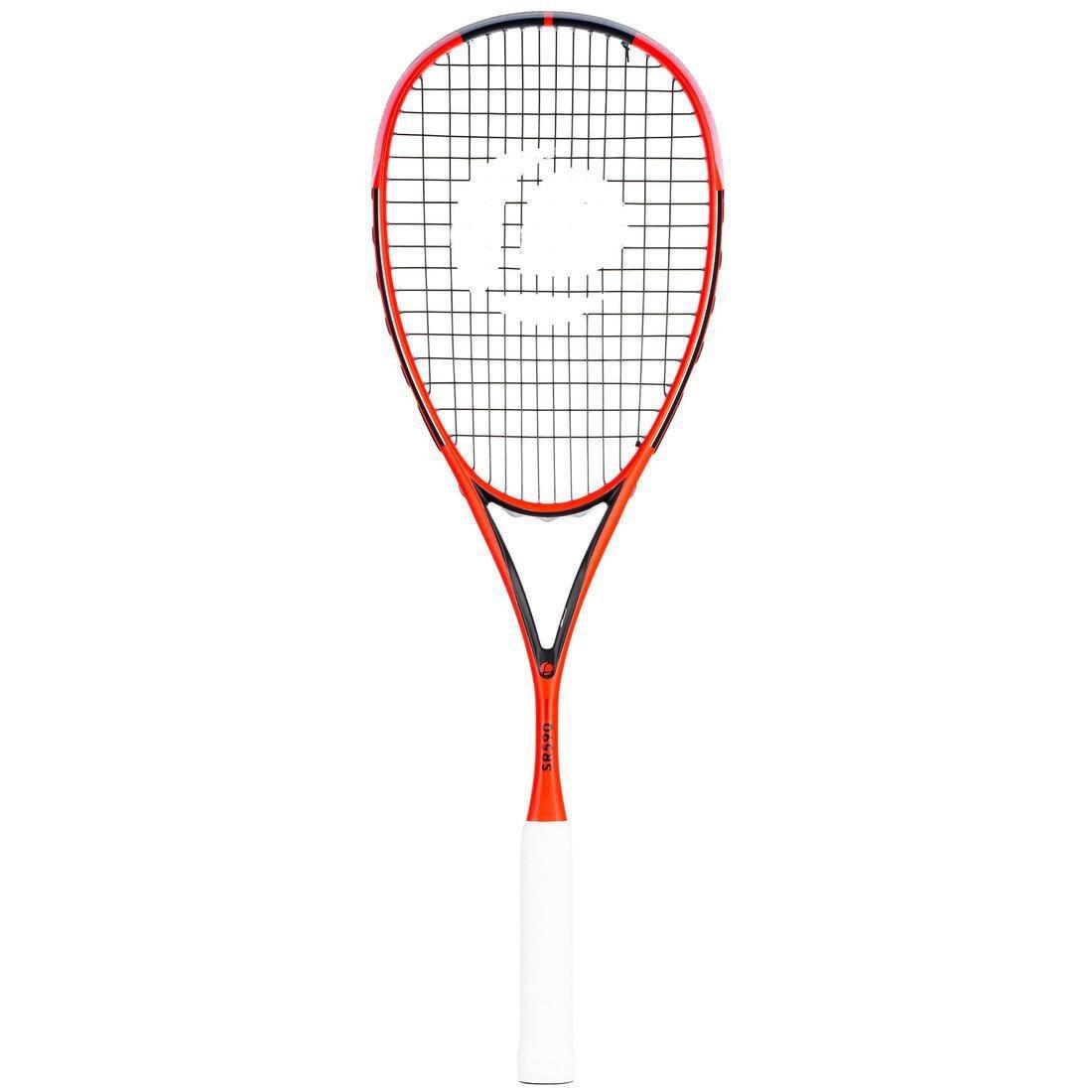 SR 590 Control Squash Racket, Fluo Peach, No Color, large image number 9