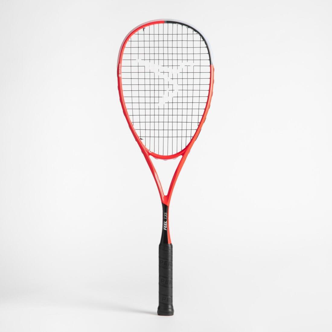 SR 590 Control Squash Racket, Fluo Peach, No Color, large image number 11