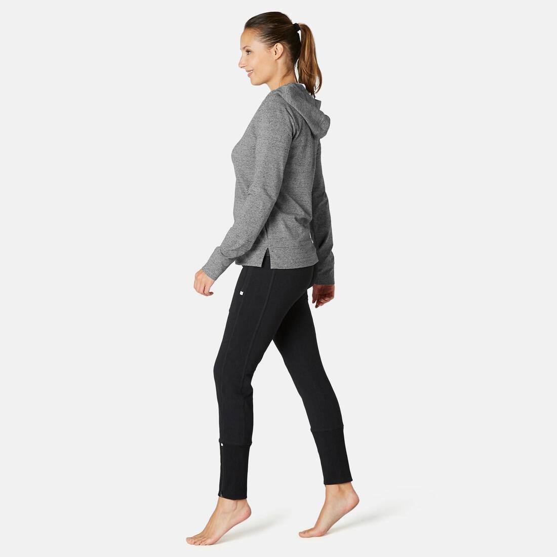 Zippe Fitness Hoodie, Grey, , large image number 3