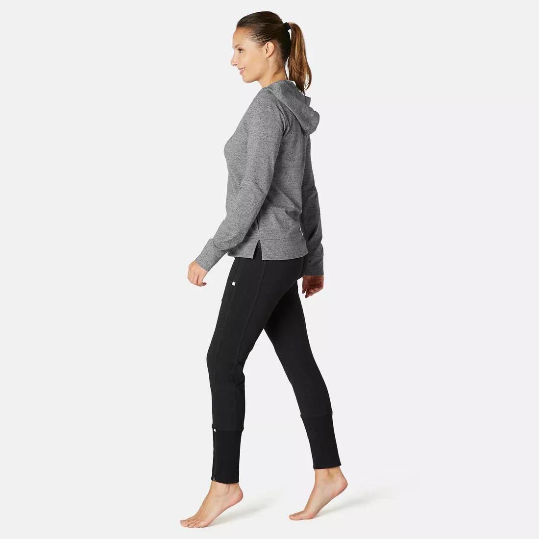 Zippe Fitness Hoodie, Grey, , large image number 4