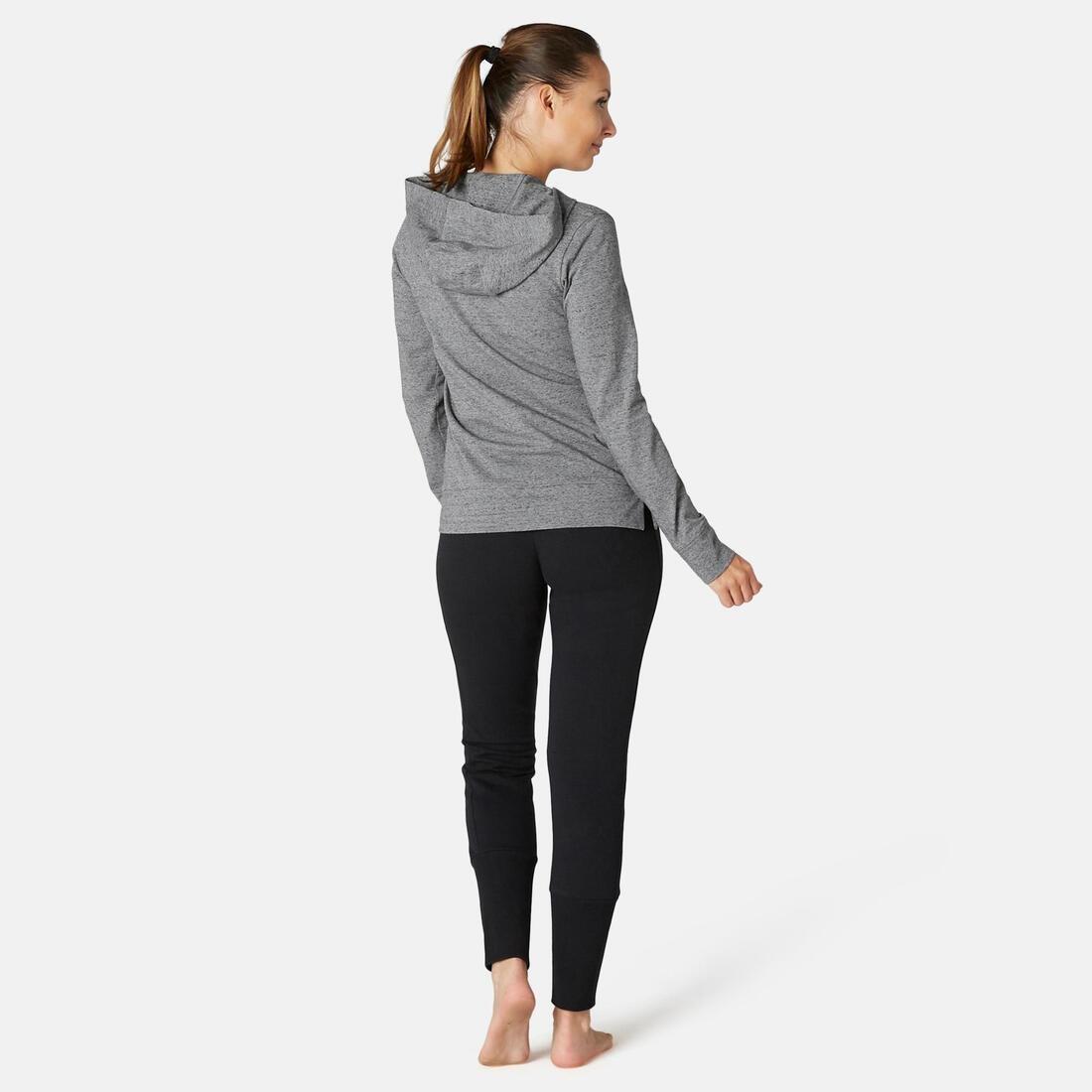 Zippe Fitness Hoodie, Grey, , large image number 5