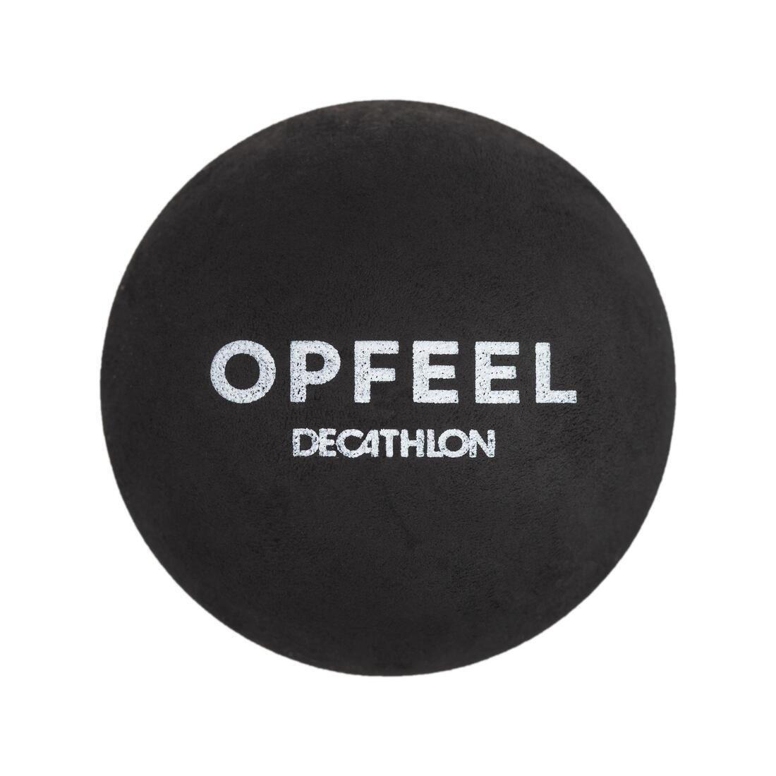 Sb 710 Red Dot Squash Ball 2-Pack, Black, No Color, large image number 3