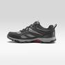 QUECHUA - Mens Waterproof Walking Shoes, Carbon Grey