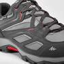 QUECHUA - Mens Waterproof Walking Shoes, Carbon Grey