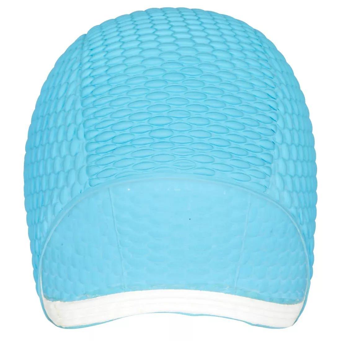 Embossed Swimming Cap, Black, No Color, large image number 11