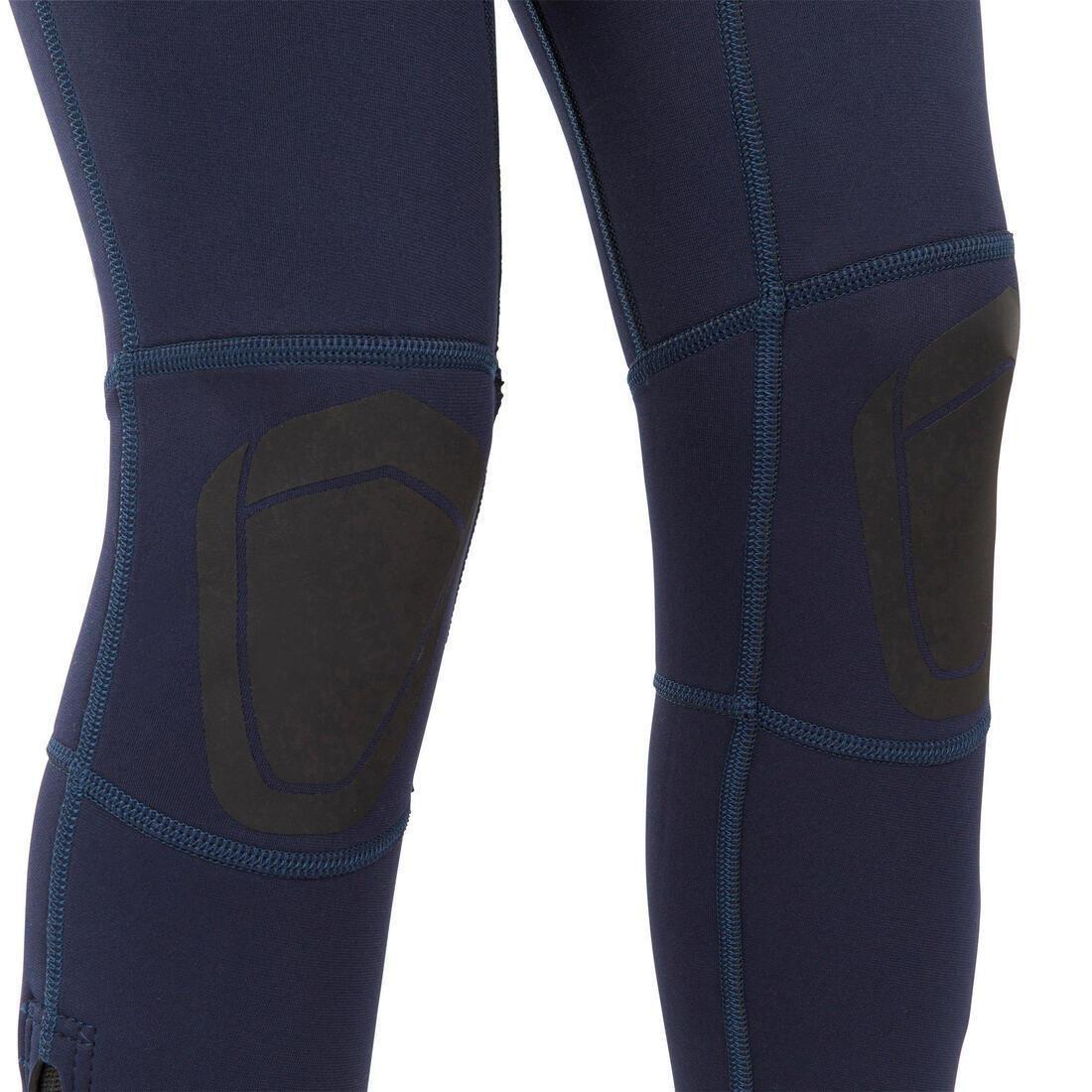 Kids Boys Full Wetsuit - 100 2/2 - Navy, Navy, , large image number 7