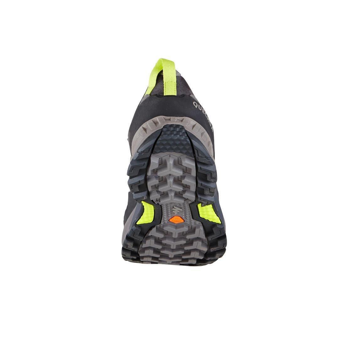 QUECHUA - Mens Waterproof Walking Shoes, Granite