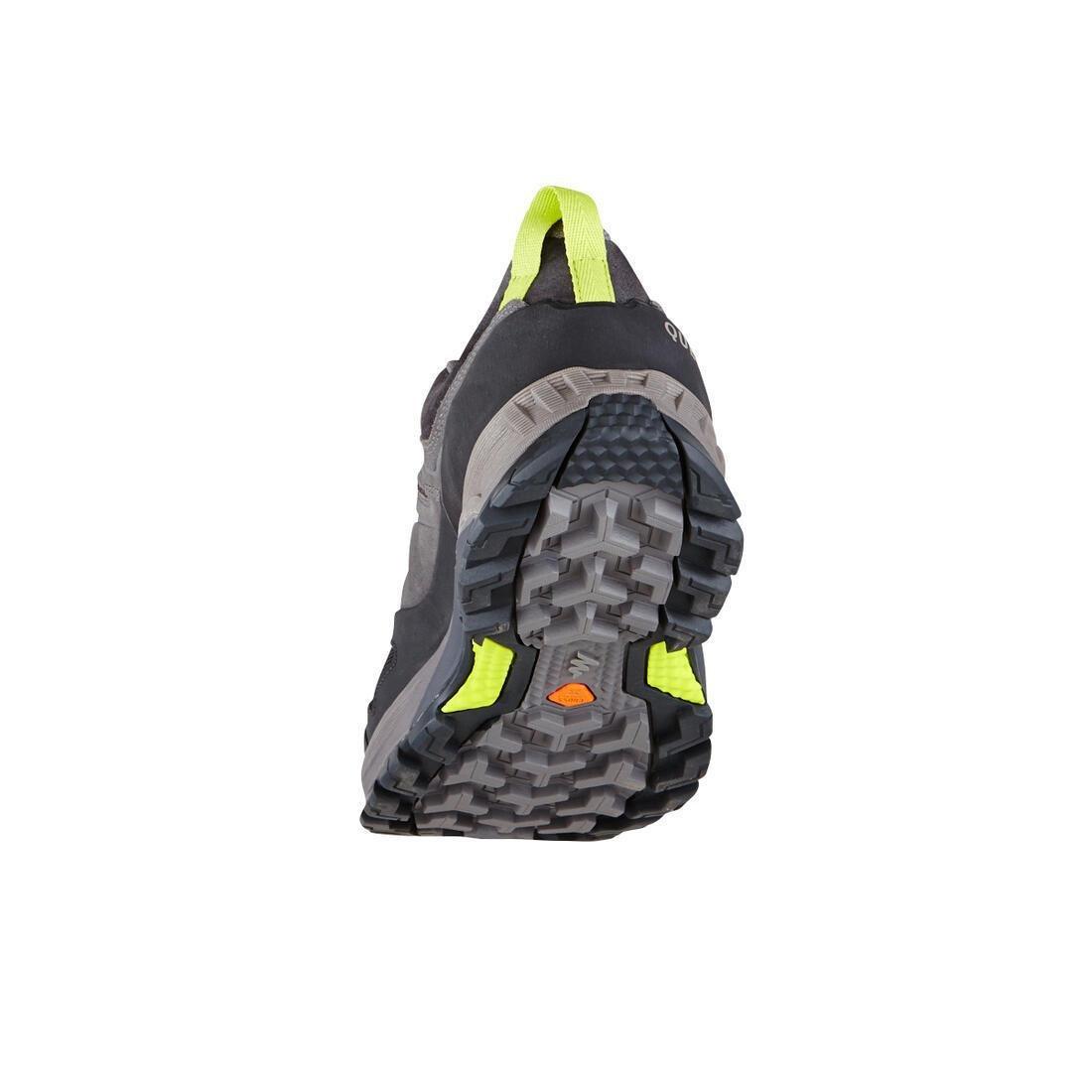 QUECHUA - Mens Waterproof Walking Shoes, Granite