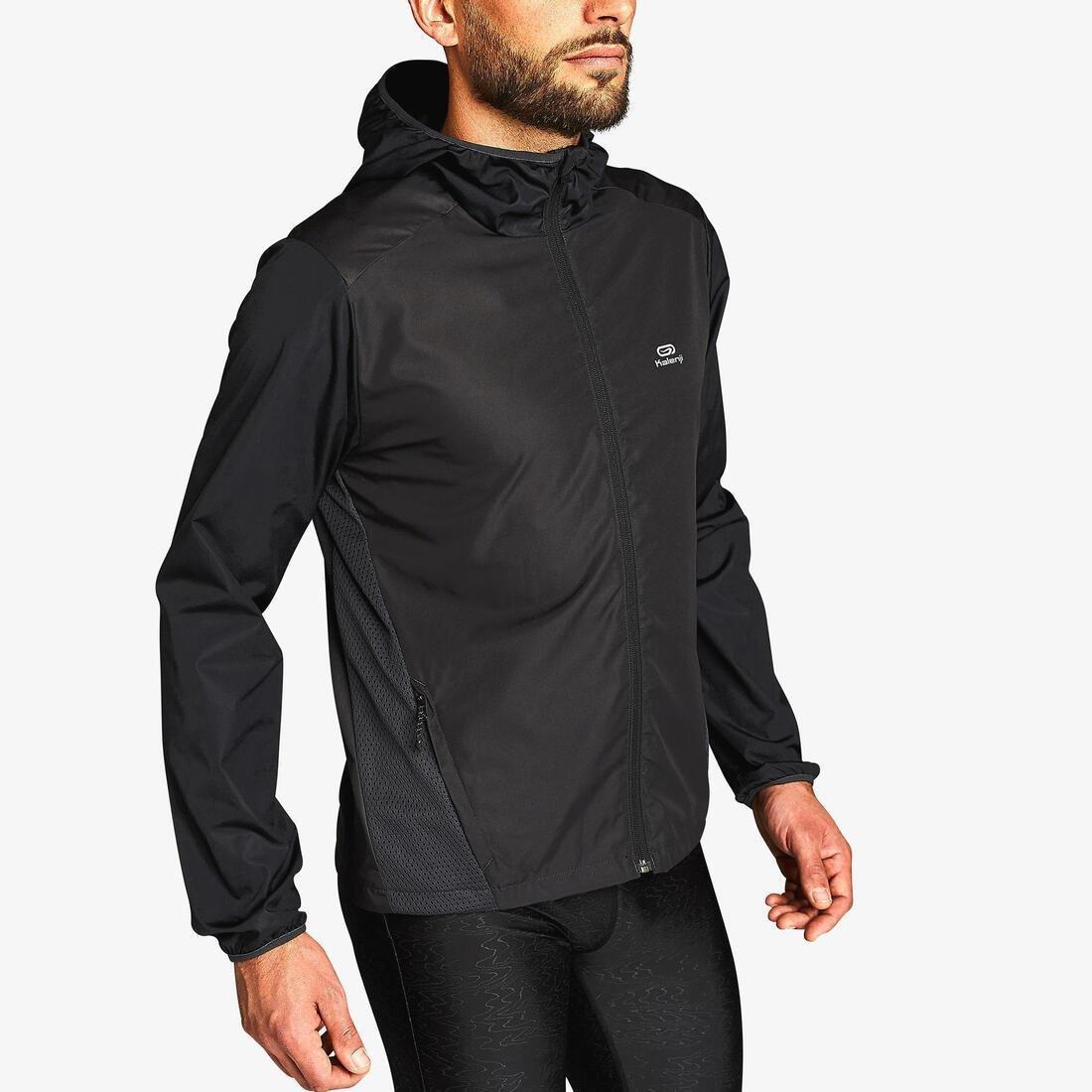 Run Wind Men's  Running Wind Jacket, Carbon Grey, No Color, medium