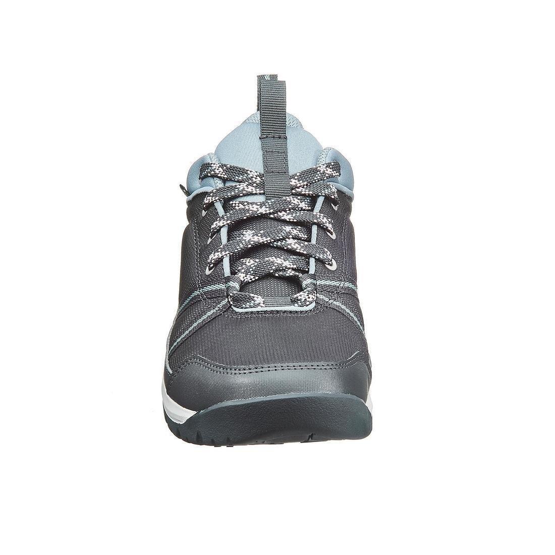 Womens Waterproof Off-Road Hiking Shoes Nh150 Wp, Carbon Grey, , large image number 1