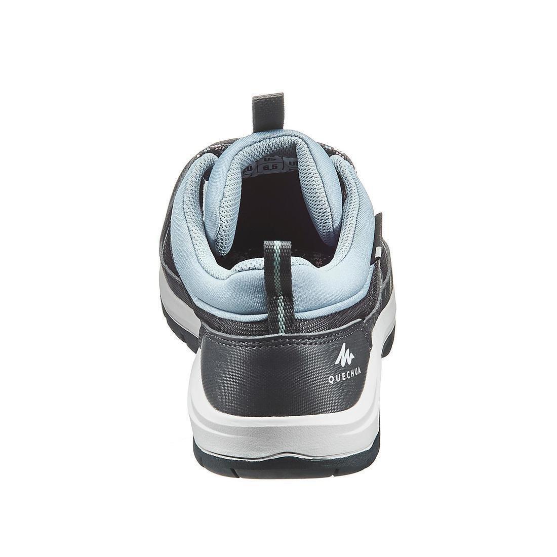 Womens Waterproof Off-Road Hiking Shoes Nh150 Wp, Carbon Grey, , large image number 3