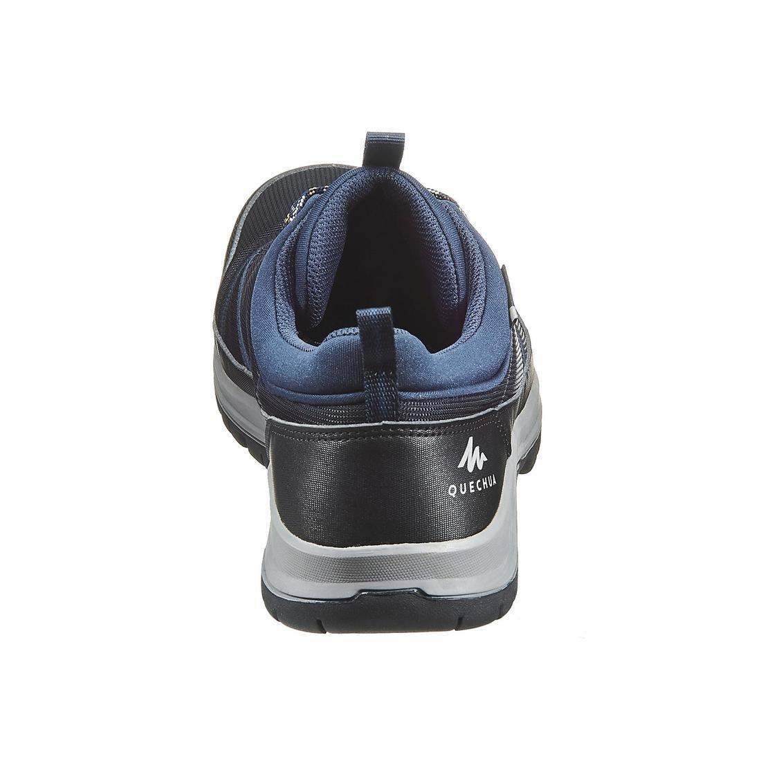 Waterproof Country Walking Shoes Nh150 WpMenswear, Asphalt Blue, , large image number 6