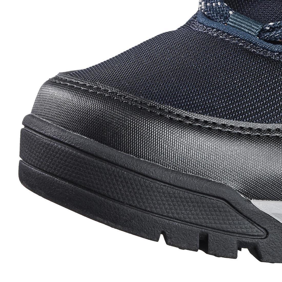 Waterproof Country Walking Shoes Nh150 WpMenswear, Asphalt Blue, , large image number 8
