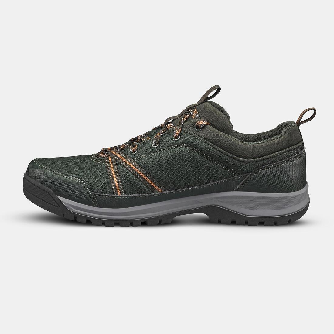 Waterproof Country Walking Shoes Nh150 WpMenswear, Asphalt Blue, , large image number 12