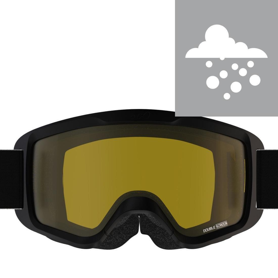 Skiing And Snowboarding Mask, Black, No Color, large image number 6