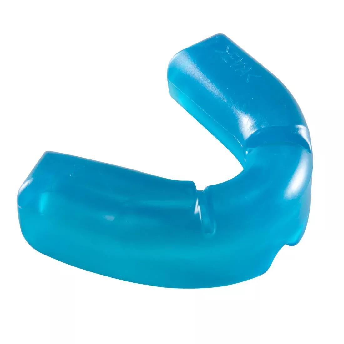 AZURE BLUE Kids' Boxing and Martial Arts Mouthguard - Clear, , large image number 0