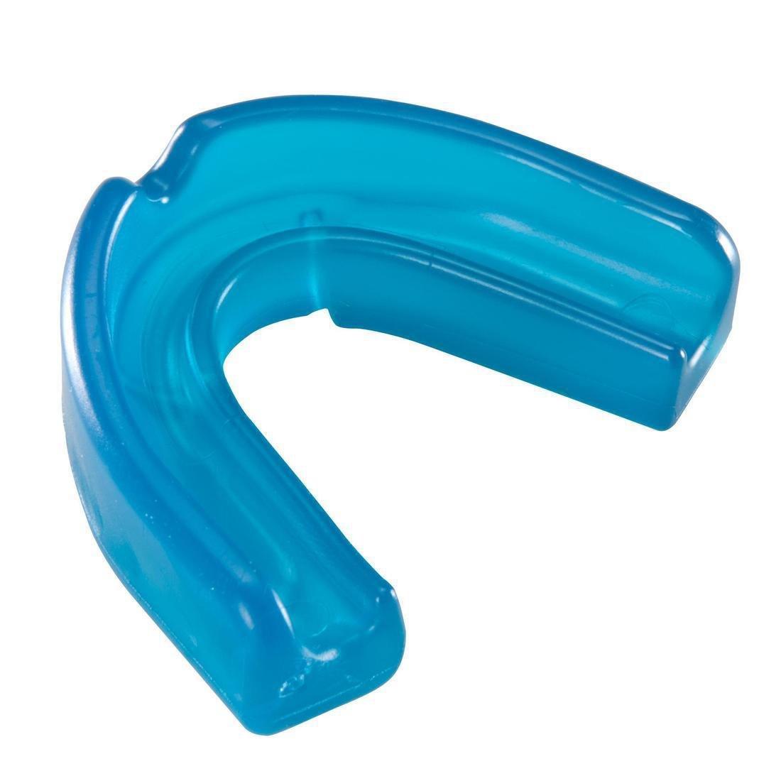AZURE BLUE Kids' Boxing and Martial Arts Mouthguard - Clear, No Color, large image number 8