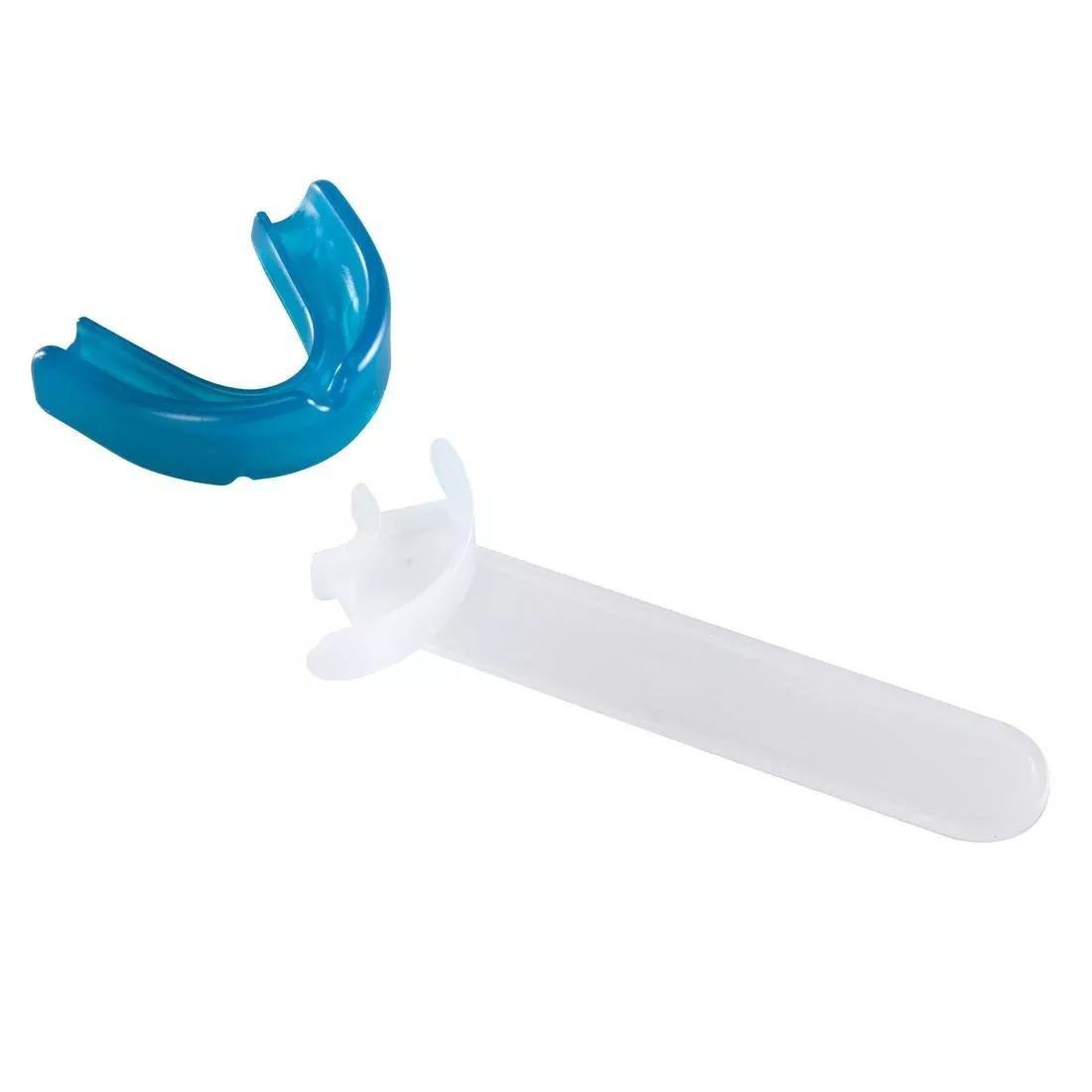 AZURE BLUE Kids' Boxing and Martial Arts Mouthguard - Clear, , large image number 10