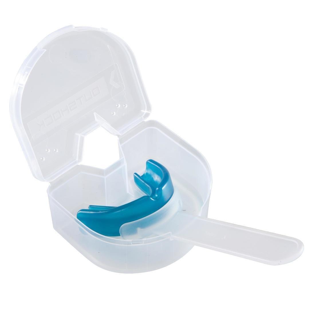 AZURE BLUE Kids' Boxing and Martial Arts Mouthguard - Clear, No Color, large image number 11