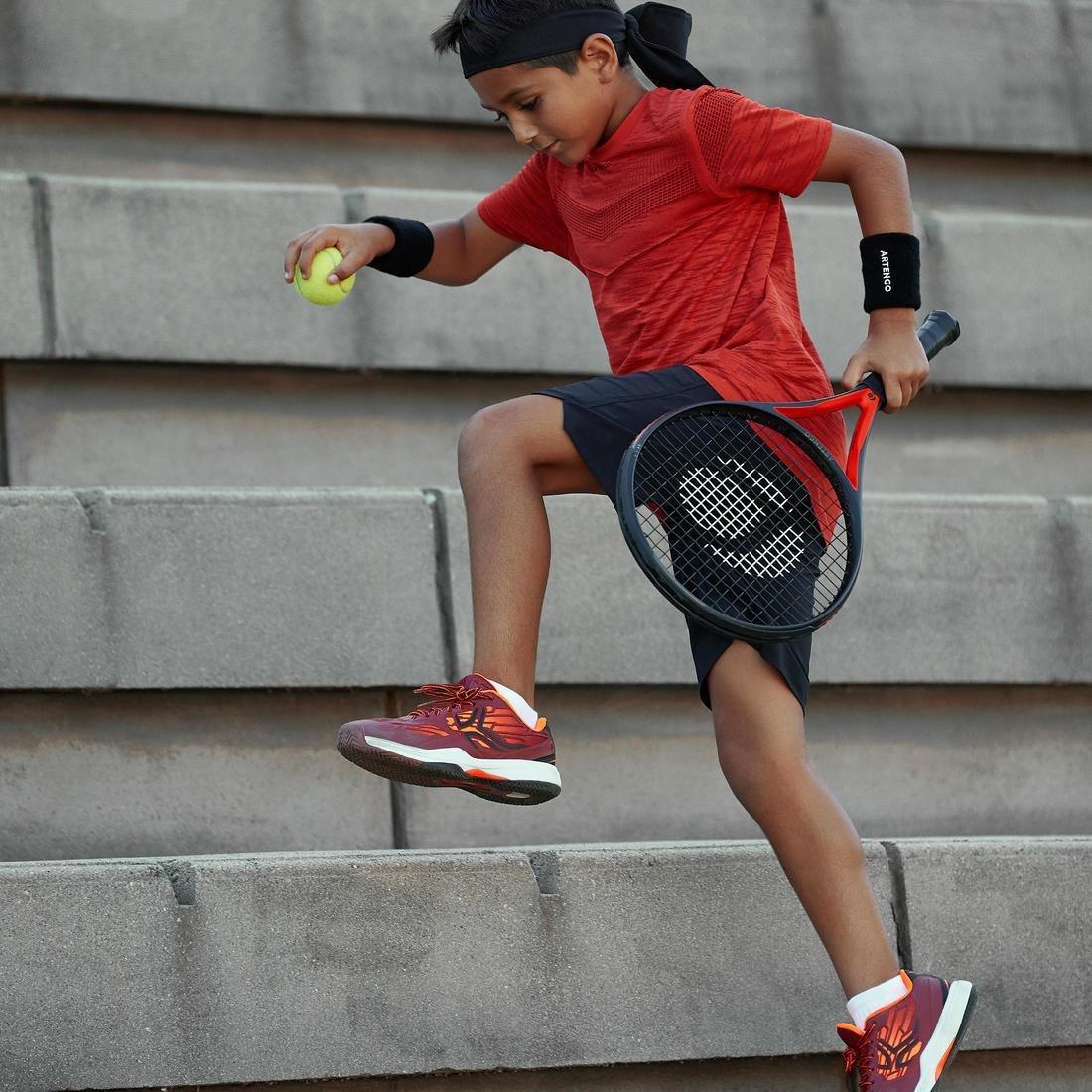 Boys' Tennis Shorts TSH500, Black, No Color, large image number 11