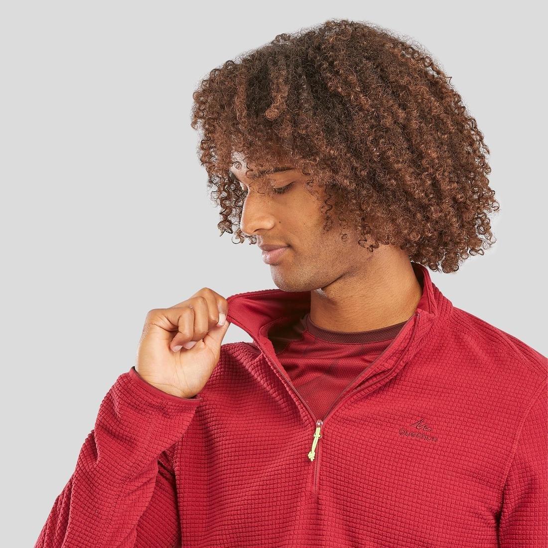 Mens Mountain Walking Fleece - Mh500, Black, , large image number 7
