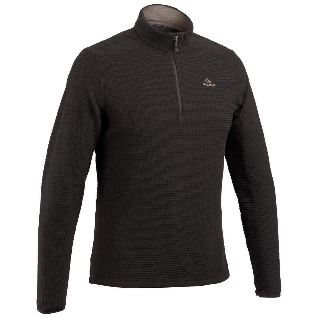 Mens Mountain Walking Fleece - Mh500, Black, , large image number 14