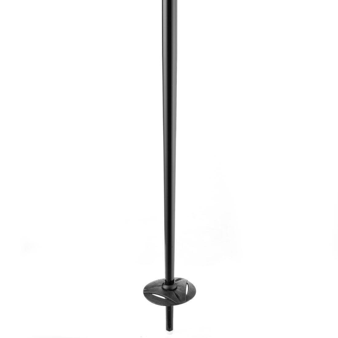 DEFAULT Men's Downhill Ski Poles - Black, No Color, large image number 4