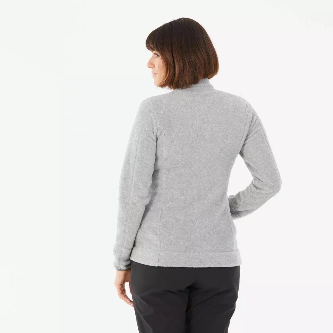 Women's Walking Fleece Jacket, Black, , large image number 5